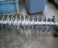 攪拌スクリュー