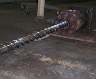 ポリエステル繊維製造ライン部品