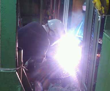 安全扉設置工事